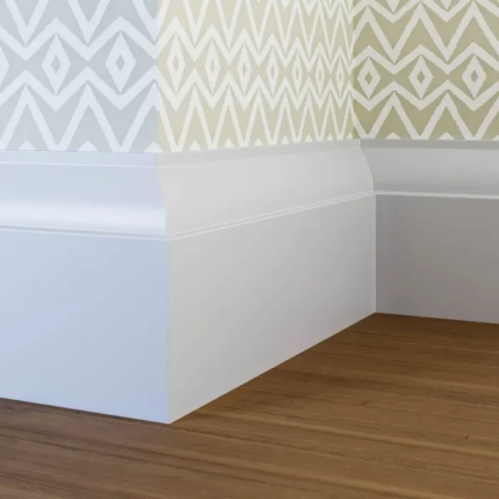 18mm Small Ovolo Skirting Board Room