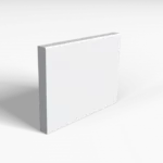 Chamfer 2X2Mm Skirting Board Transparent