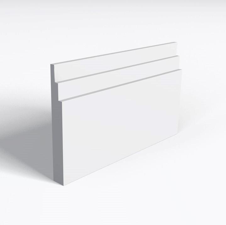 Modern minimalist skirting board